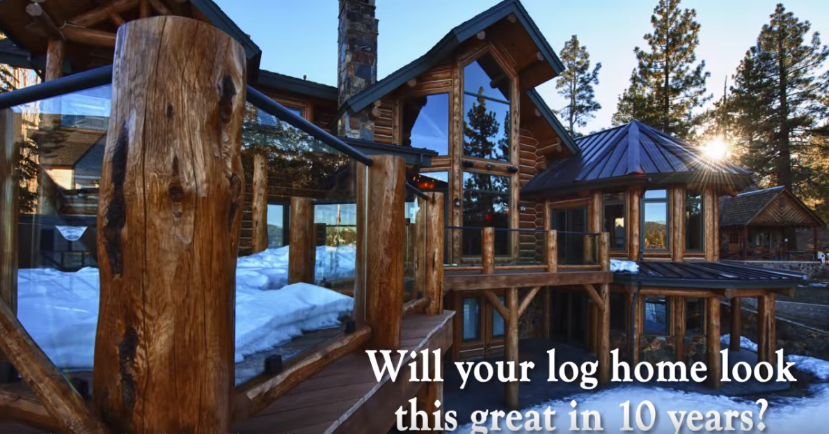 Sashco’s Capture & Cascade Log Stain System VS. The Competition